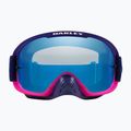 Fahrradbrille Oakley O Frame 2.0 Pro MTB tld navy stripes/black ice iridium 6