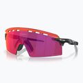 Oakley Encoder Streik belüftet matt schwarz/prizm Straße Radfahren Brille 0OO9235 6