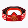 Fahrradbrille Oakley Airbrake MTB tld red lightning/clear 4