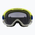 Oakley O Frame 2.0 Pro MTB Radsportbrille tld blaue Flügel/dunkel grau 2