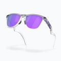Oakley Frogskins Hybrid matte trans lila/klar prizm violett Sonnenbrille 4