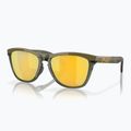 Oakley Frogskins Bereich dunkle Bürste/prizm 24k polarisierte Sonnenbrille 5