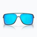 Oakley Castel mattsilber/blau colourshift/prizm sapphire Sonnenbrille 2