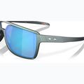 Oakley Castel mattsilber/blau colourshift/prizm sapphire Sonnenbrille 6