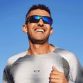Oakley Bisphaera matt grau camo/prizm sapphire polarisierte Sonnenbrille 9