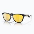 Oakley Frogskins Hybrid mattschwarz/prizm 24k Fleece-Sonnenbrille