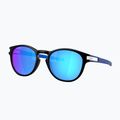 Oakley Latch mattschwarz/prizm Saphir-Sonnenbrille
