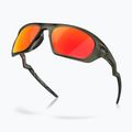 Oakley Lateralis matte olivfarbene Tinte/prizm graue Sonnenbrille 5