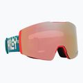 Skibrille Oakley Fall Line M pacific chex/prizm snow rose gold iridium