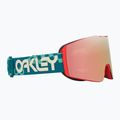 Skibrille Oakley Fall Line M pacific chex/prizm snow rose gold iridium 5