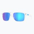 Oakley Holbrook XXL poliert klar/prizm sapphire polarisierte Sonnenbrille