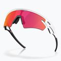 Oakley Sphaera Slash matte weiß/prizm Feld Sonnenbrille 4