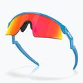 Oakley Resistor Sweep Kindersonnenbrille poliert himmelblau/prizm rubinrot 4
