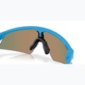 Oakley Resistor Sweep Kindersonnenbrille poliert himmelblau/prizm rubinrot 7