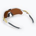 Oakley Radar Platte poliert weiß/prizm 24k polarisierte Sonnenbrille 2