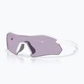 Oakley Radar Platte poliert weiß/Prisma Schiefer Sonnenbrille 6