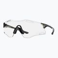 Oakley Cybr Zero trans grau Rauch/klar zu schwarz irid photochromen Sonnenbrille