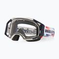 Fahrradbrille Oakley Airbrake MTB Troy Lee Designs ice white/clear