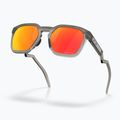 Sonnenbrille Oakley HSTN SQ matte grey smoke 4