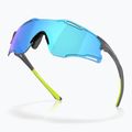 Sonnenbrille Oakley Cybr Zero matte carbon/prizm sapphire with uranium ink 4