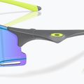 Sonnenbrille Oakley Cybr Zero matte carbon/prizm sapphire with uranium ink 6