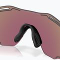 Sonnenbrille Oakley Cybr Zero matte carbon/prizm sapphire with uranium ink 7