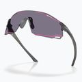 Sonnenbrille Oakley Cybr Dyno matte grey smoke/prizm grey with pink ink 4