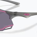 Sonnenbrille Oakley Cybr Dyno matte grey smoke/prizm grey with pink ink 6
