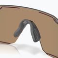Sonnenbrille Oakley Cybr Dyno matte crystal black/prizm ruby with pink ink 7
