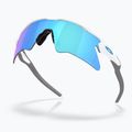 Sonnenbrille Oakley Radar EV Heater polished white/prizm sapphire 3