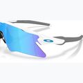 Sonnenbrille Oakley Radar EV Heater polished white/prizm sapphire 6