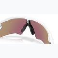Sonnenbrille Oakley Radar EV Heater polished white/prizm sapphire 7