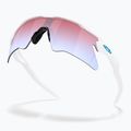 Sonnenbrille Oakley Radar EV Heater polished white/prizm snow sapphire 4