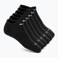 Herrensocken Nike Everyday Plus Cushioned No Show 6 Paar black/white