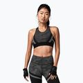 Damen Trainings-BH STRONG ID Make The Cut schwarz-grau Z1T02692