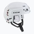 CCM Tacks 710 weißer Eishockeyhelm 3