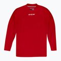 Kinder-Hockey-Langarmshirt CCM 5000 JR rot    Neu