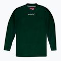 Kinder-Hockey-Langarmshirt CCM 5000 JR dunkelgrün