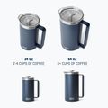 Kaffeebereiter YETI French Press 1,9 l navy 14