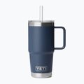 Thermobecher YETI Rambler Straw 739 ml navy