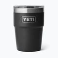 Thermosflasche YETI Rambler Stackable 473 ml black