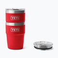 Thermosflasche YETI Rambler Stackable 473 ml rescue red 4