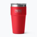 Thermosflasche YETI Rambler Stackable 591 ml rescue red