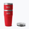 Thermosflasche YETI Rambler Stackable 591 ml rescue red 4