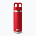 Thermoflasche YETI Rambler C Straw 532 ml rescue red 3