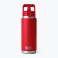 Thermoflasche YETI Rambler Straw 769 ml rescue red 3