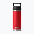 Thermosflasche YETI Rambler Chug 532 ml rescue red