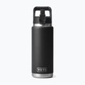 Thermoflasche YETI Rambler Straw 769 ml black 3