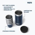 Camping-Schnapsgläser YETI Shot 48 ml 4 pcs. navy 10
