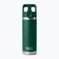 Thermoflasche YETI Rambler C Straw 532 ml black forest green 3